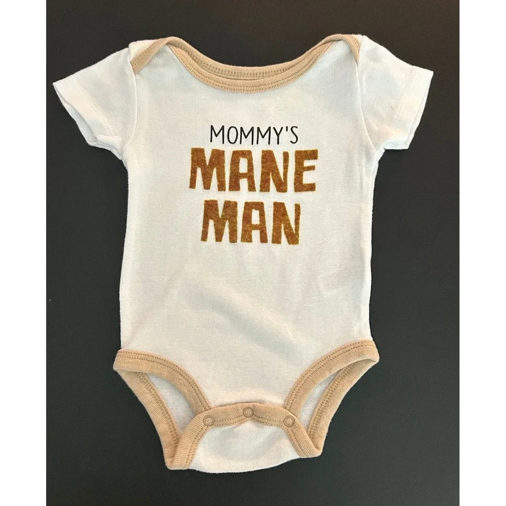 Koala Baby Mommy's Mane Man Lion Bodysuit and Footed Pants Set 0-3M 1345